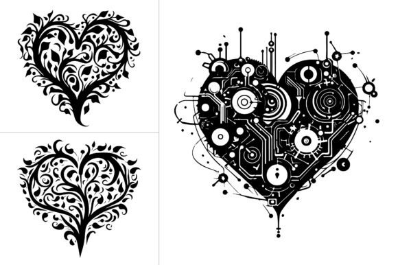 Heart Love Silhouette Vector Embroidery Review