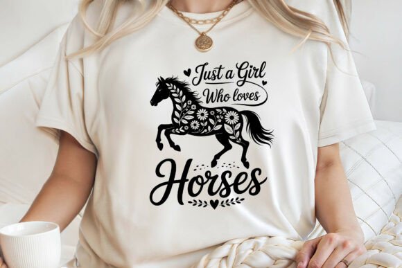 Just a Girl Who Loves Horses Shirt SVG Review