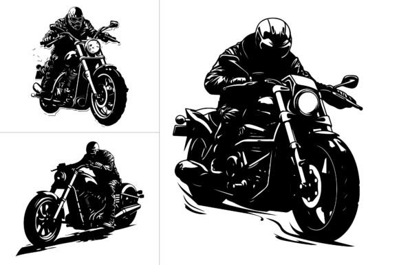 Motorcycle Silhouette Vector Embroidery Review