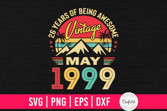 Vintage 1999 May 26th Birthday Embroidery Review