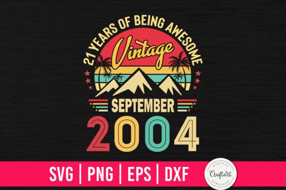 Vintage 2004 September 21th Birthday Embroidery Review